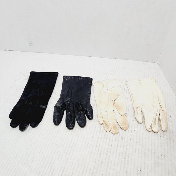 Ladies' Vintage Gloves Lot/22 Pair Sizes 6.5/7 Driving/Theatre Fownes Van Roalte - Picture 14 of 14